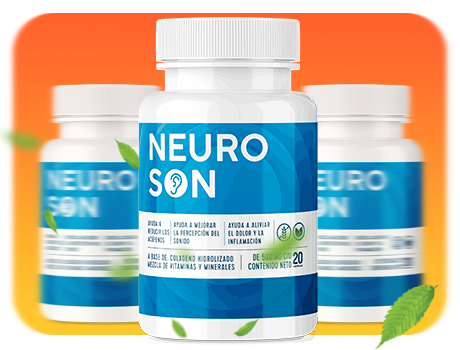 Neuroson — 3 frascos de cápsulas auditivas